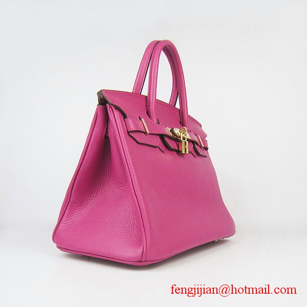 Hermes Birkin 30cmTogo Leather Bag Peachblow 6088